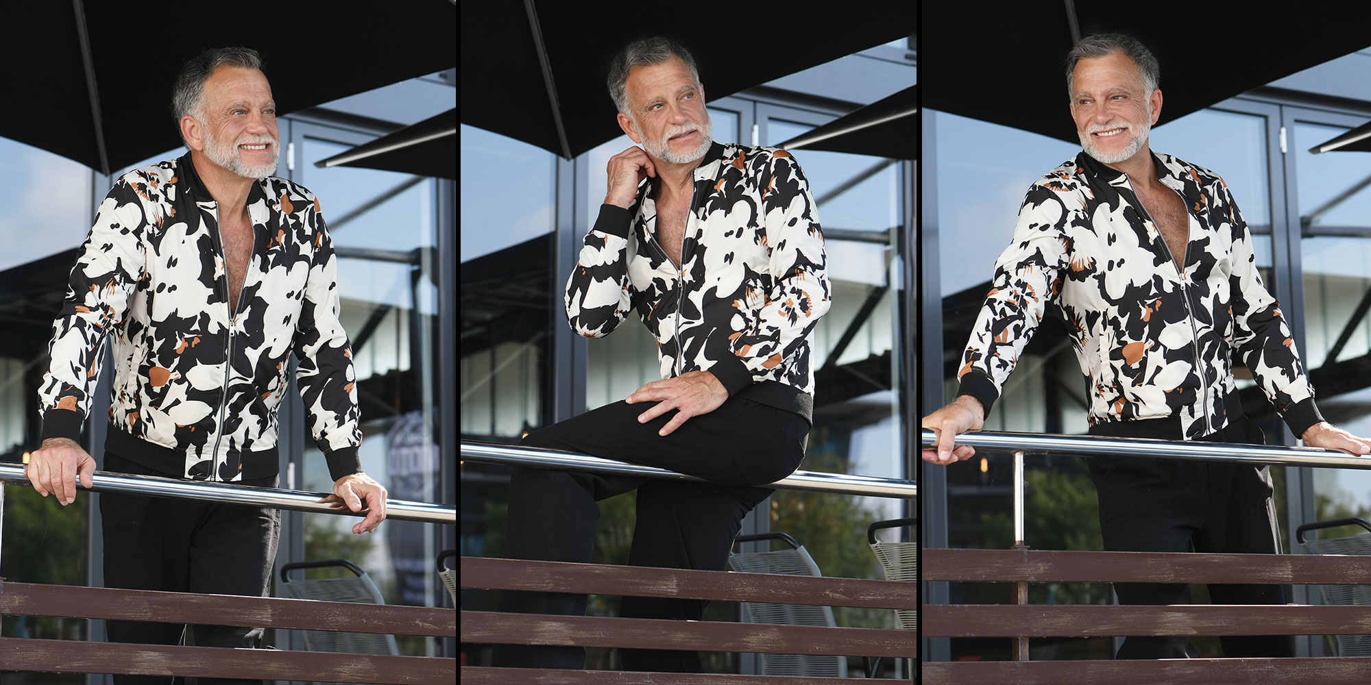 Bestager-, Classic-, Senior-, 50+ Model Michael Diehl Fotomodell aus Esslingen bei Stuttgart mit outdoor Fashion, Mode 21